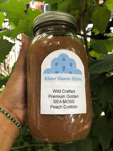 Peach Cobbler Sea Moss Gel